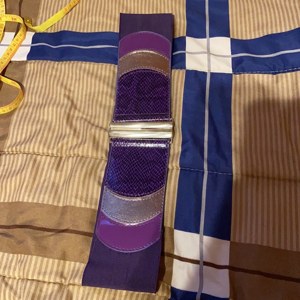 Awesome design belt man made leather with rubber